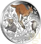 4x 1 Unze Silbermünze Australien 125 Jahre Perth Mint 2024 - Typeset Collection