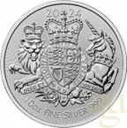 1 Unze Silbermünze Großbritannien Royal Arms 2024