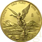 1 Unze Goldmünze Mexiko Libertad 2002