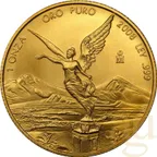 1 Unze Goldmünze Mexiko Libertad 2008