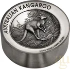 2 Kilogramm Silbermünze Australien Känguru 2019 - Antik Finish - High Relief