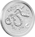 1 Unze Silbermünze Australien Lunar II Schlange 2013 - Privy Mark Löwe