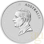 5 Unzen Silbermünze Australien Lunar III Ziege 2027