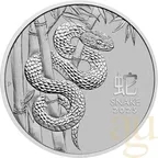 1 Unze Platinmünze Australien Lunar III Schlange 2025