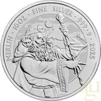 10 Unzen Silbermünze Myths and Legends - Merlin 2025