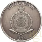1 Unze Silbermünze Niue Heroes of Greek Mythology - Theseus 2024 - Antik Finish