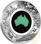 1 Unze Silbermünze Australien Great Southern Land Chrysoprase 2024 - polierte Platte