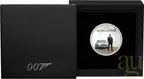 1 Unze Silbermünze Tuvalu James Bond 007 - Daniel Craig & Aston Martin DB5 2024  - proof coloriert