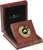 2 Unzen Goldmünze Australien Great Southern Land Mother of Pearl 2024 - polierte Platte