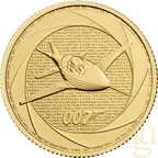 1 Unze Goldmünze Six Decades of 007 - Bond of the 80s - 2025