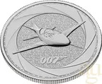 1 Unze Silbermünze Six Decades of 007 - Bond of the 80s - 2025