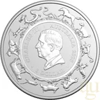 1 Unze Silbermünze Australien RAM Lunar Schlange 2025