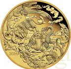1 Unze Goldmünze Australien Chinese Myths and Legends Four Guardians 2024 - polierte Platte