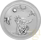 1 Unze Silbermünze Niue Star Wars - Grogu "Baby Yoda" 2024