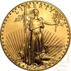 1 Unze Goldmünze American Eagle 1991