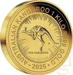 1 Kilogramm Goldmünze Australien Känguru 2025