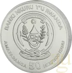 1 Unze Silbermünze Ruanda Hyäne 2026