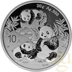 30 Gramm Silbermünze China Panda 2025