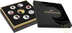 8-Coin-Set Silbermünzen Tuvalu James Bond 007 - Roger Moore 2024 - coloriert - proof