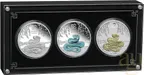 Silbermünze Australien Lunar III Schlange 2025 - Trio Set