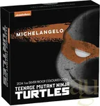 1 Unze Silbermünze Tuvalu Teenage Mutant Ninja Turtles Michelangelo 2024 coloriert - polierte Platte