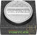 2 Unzen Silbermünze Tuvalu Teenage Mutant Ninja Turtles 40th Anniversary 2024 - Antik Finish - High