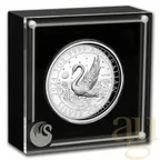 5 Unzen Silbermünze Australien Schwan 2024 - High Relief - polierte Platte