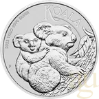1 Kilogramm Silbermünze Australien Koala 2023