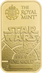 31,1 Gramm Goldbarren The Royal Mint - Star Wars - Dark Side