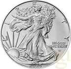 1 Unze Silbermünze American Eagle 2025