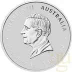 1 Unze Silbermünze Australien Lunar III Ziege 2027