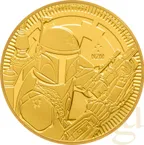 1 Unze Goldmünze Niue Star Wars - Boba Fett 2020