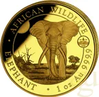 1 Unze Goldmünze Somalia Elefant 2025 - WMF Berlin
