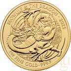 1 Unze Goldmünze Myths and Legends - Beowulf and Dragon 2025