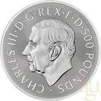 1 Kilogramm Silbermünze St. George and the Dragon 2024
