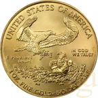 1 Unze Goldmünze American Eagle 2001
