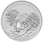 1 Kilogramm Silbermünze Australien Koala 2014