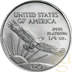 1/4 Unze Platinmünze American Eagle