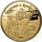 1 Unze Goldmünze EC8 Antigua & Barbuda - Rum Runner 2023