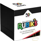 2 Unzen Silbermünze Tuvalu - 50 Jahre Rubik's Cube 2024 - Antik Finish - coloriert