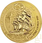 1 Unze Goldmünze Ruanda Nautical Serie - Cutty Sark 2024