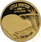 1/4 Unze Goldmünze Neuseeland Kiwi 2018 - polierte Platte
