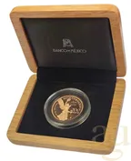 200 Pesos Goldmünze Mexiko Bicentenario 2010 - polierte Platte