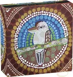 2 Unzen Silbermünze Australien Kookaburra Kaa Kaa 2024 Antik Finish - coloriert