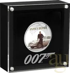 1 Unze Silbermünze Tuvalu James Bond 007 - Sean Connery - coloriert - proof 2024