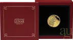 1/4 Unze Goldmünze Australien Lunar III Schlange 2025 - polierte Platte