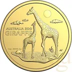 1 Unze Goldmünze Australia Zoo - Giraffe 2024