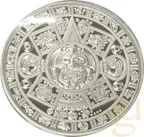 5 Unzen Silbermünze Samoa Aztekenkalender 2022 prooflike