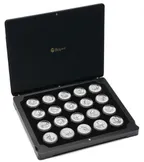 20 Jahre Kookaburra Jubiläums Silber-Set