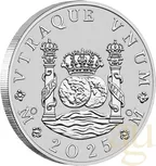 1 Unze Silbermünze Australien Proclamation Coin - Pillar Dollar 2025